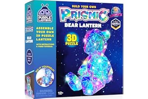 Kit de veilleuse prismique en forme d'ours 3D – Excellent cadeau d'anniversaire pour adolescente, cadeau pour garçons âgés de