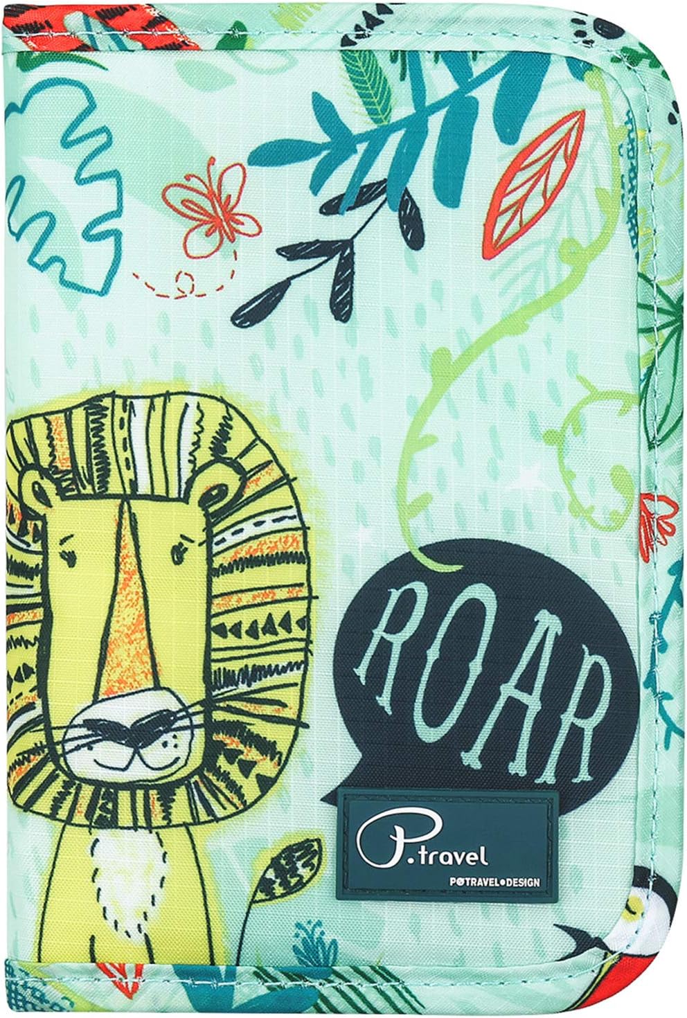VanFn Travel Passport Wallet, Passport Holder For Family, P.Travel Series (Forest)
