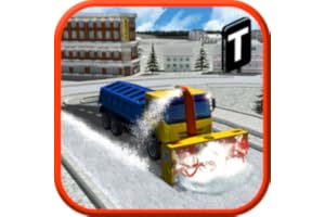 Snow Blower Truck Sim 3D