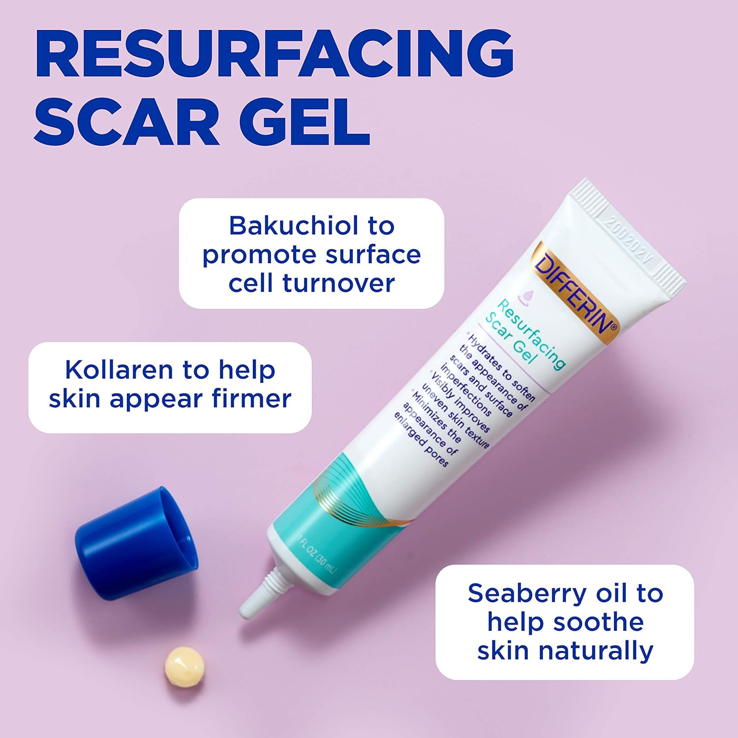 Differin Resurfacing Acne Scar Gel Treatment, 1 Ounce: Beauty