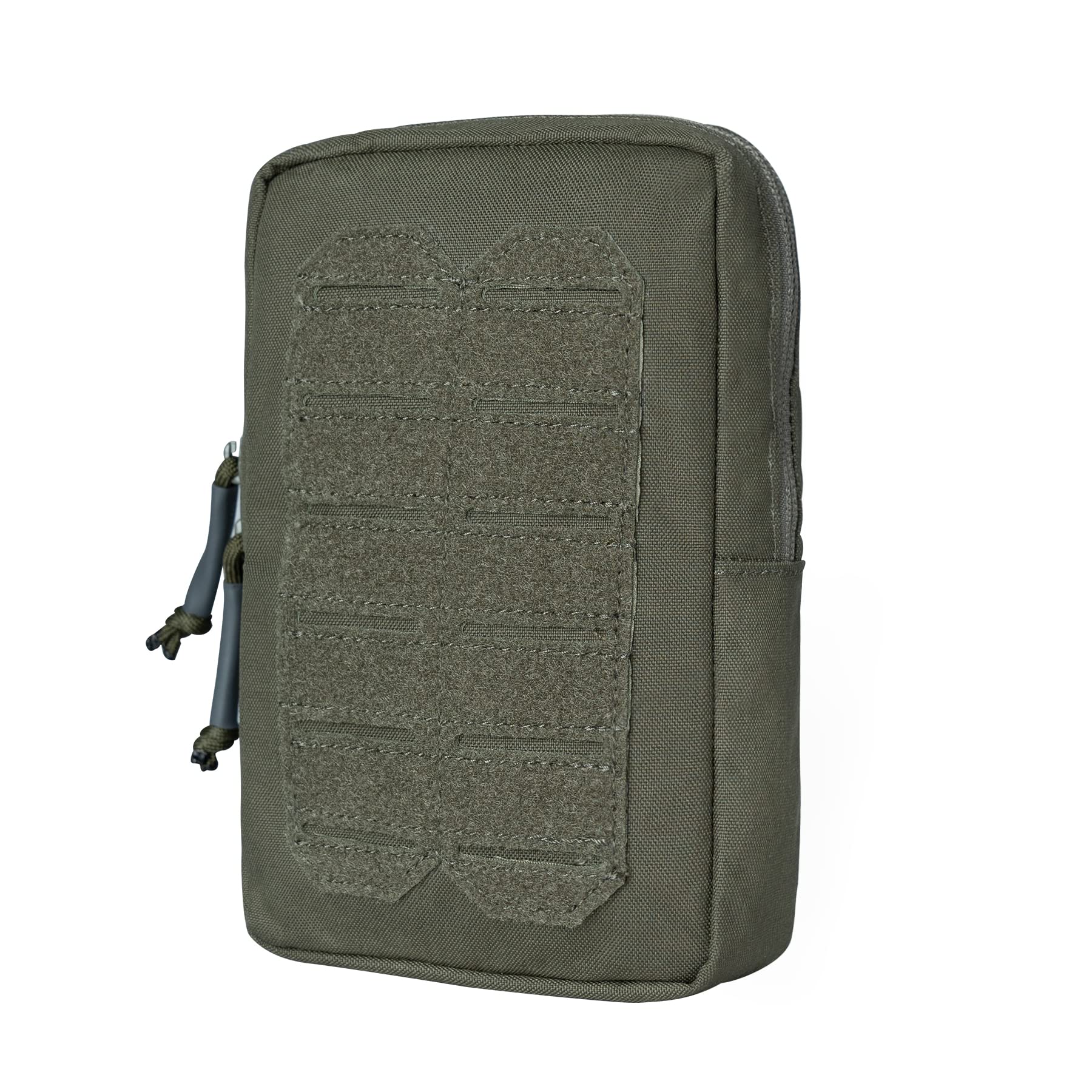 IDOGEAR Tactical MOLLE Pouch Multi-Purpose Compact EDC Small Utility Pouch Admin Organizer for Outdoor (Ranger Green)