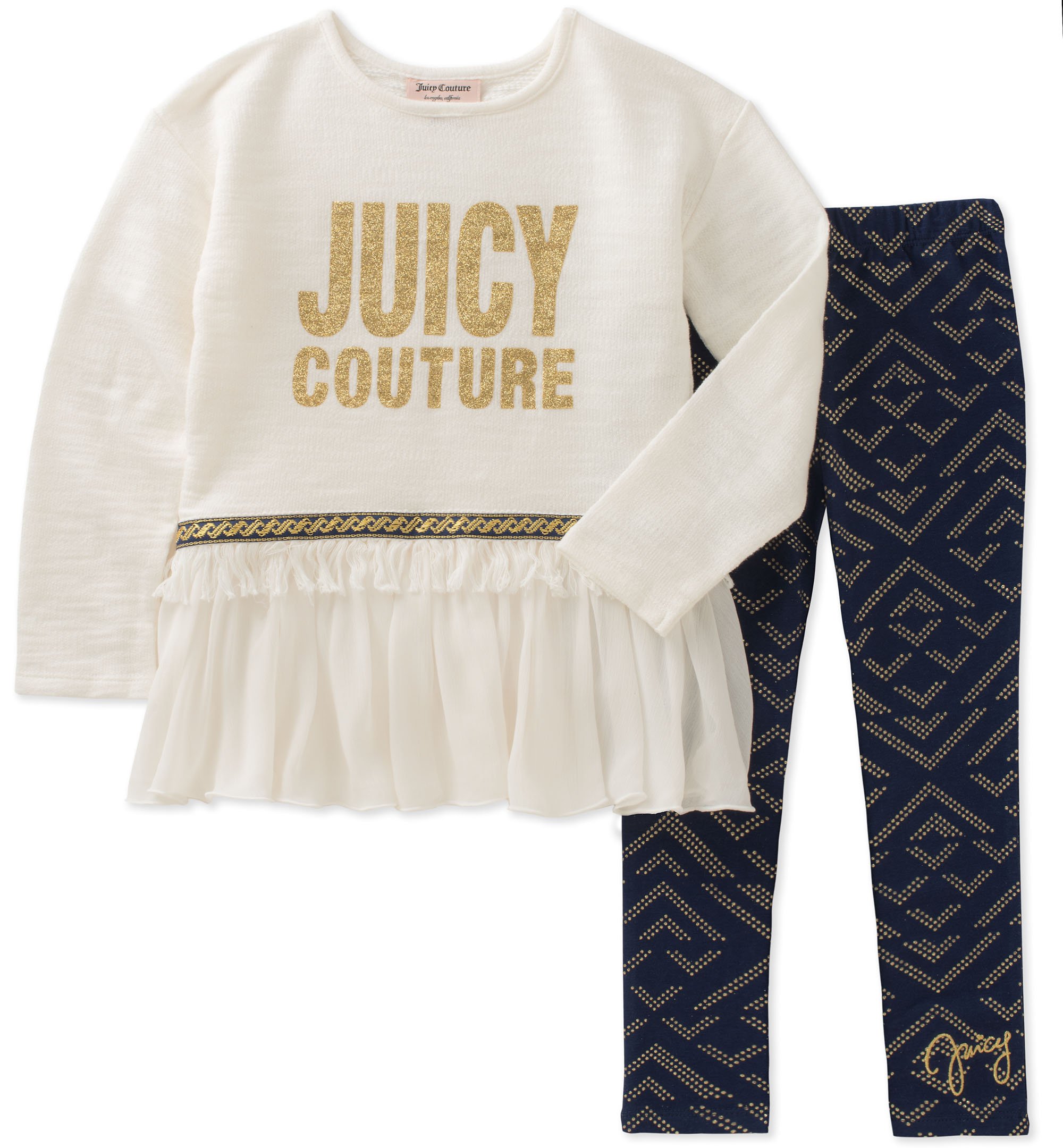 Juicy Couture Girls' Top & Legging Set