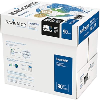 Navigator Expression A4 210 x 297 mm 90gsm Copier Paper White Pack 2500