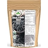 Black Cumin Seed 1lb (16Oz) (Bulk Nigella Sativa): 100% USDA Certified ORGANIC Bulk Egyptian Black Seeds (Black Caraway) - AK