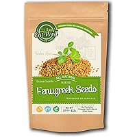 Eat Well Premium Foods - Fenugreek Seeds 32oz Reseable Bag -Bulk, Whole Fenugreek Methi Seed, Fenogreco en Semillas…