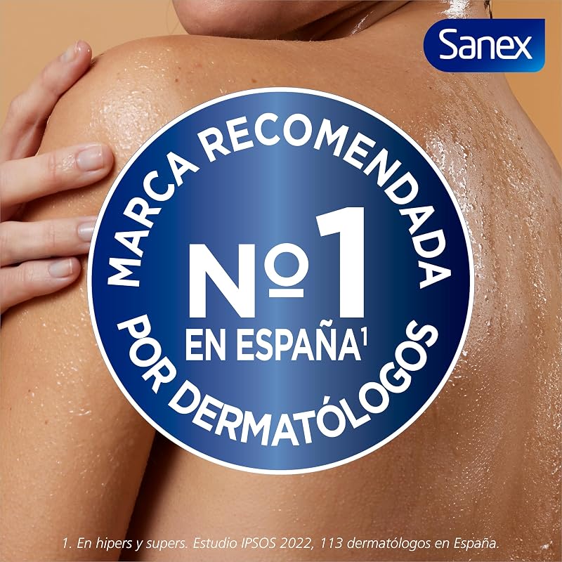 Gel de Ducha Neutro Hidratante (4x600 ml), con ingredientes esenciales, 0% sulfatos*, 0% jabón y 0% colorantes, para todo tipo de piel, hidratación duradera, tecnología triple acción