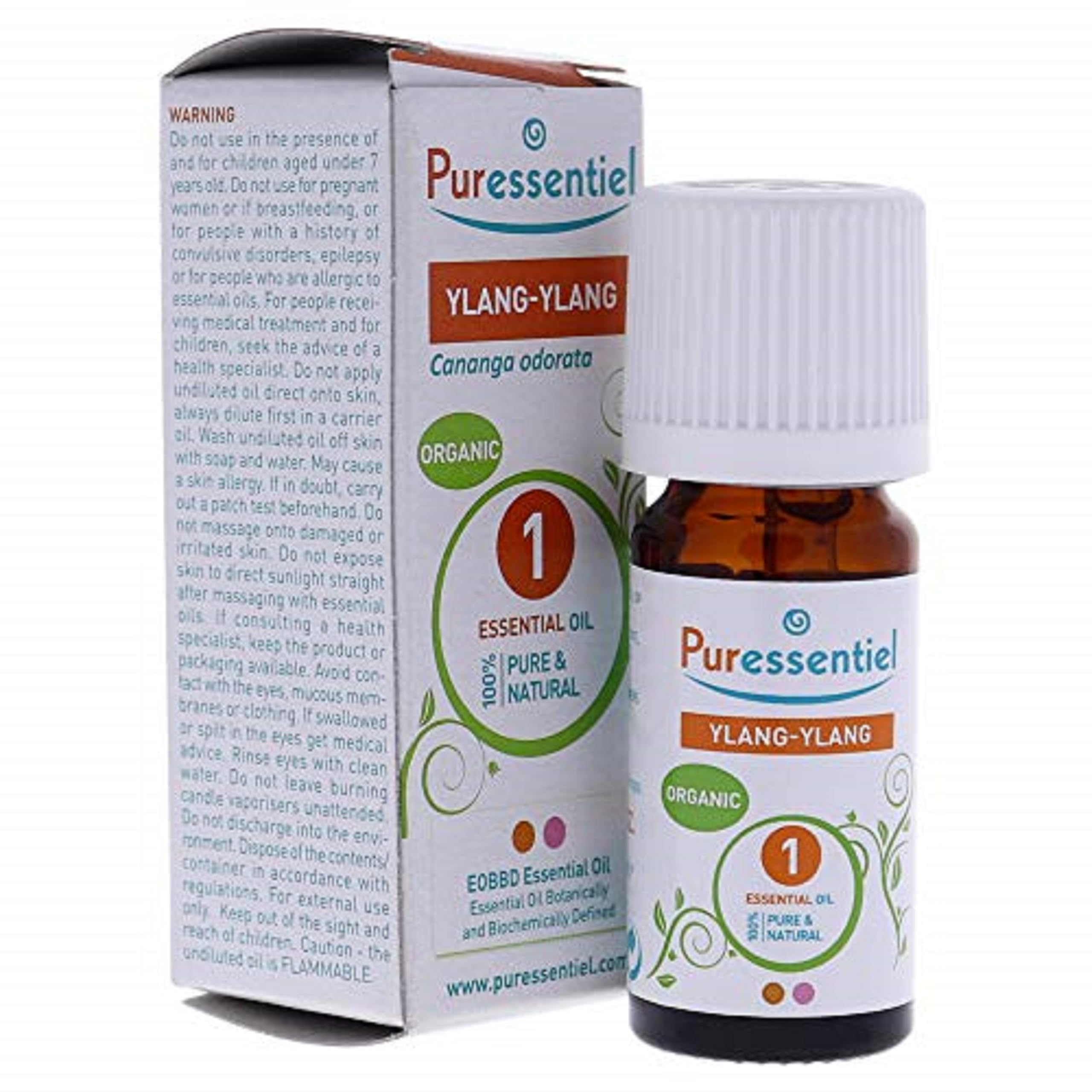 Puressentiel Ylang Ylang 100 Percent Organic Pure Natural Essential Oil, 5 ml