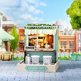 CUTEROOM DIY Miniature House Kit with Furniture and LED Dessart Time view 4