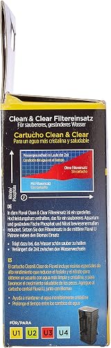 Fluval U Internal Filters Clean and Clear Cartridge White for U1 U2 U3 U4 view 4