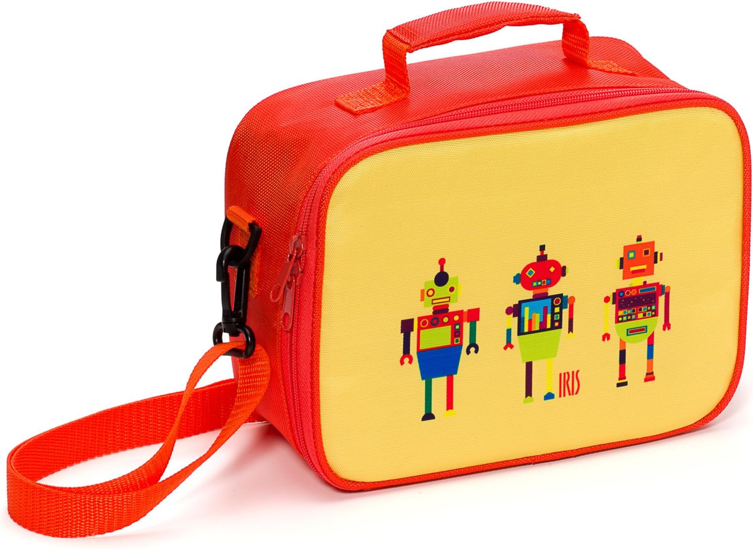 Iris Barcelona SnackRico Mini Lunch Box, Isolated, Polyester, Robots, 9918-TR