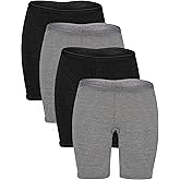 B2BODY Moisture Wicking Underwear for Women - Long Leg 6.5" Boyshort Briefs Small to Plus Size Multi Pack