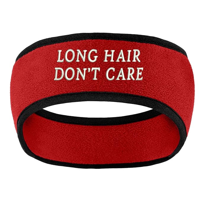 Amazon Com Trendy Apparel Shop Long Hair Don T Care Embroidered
