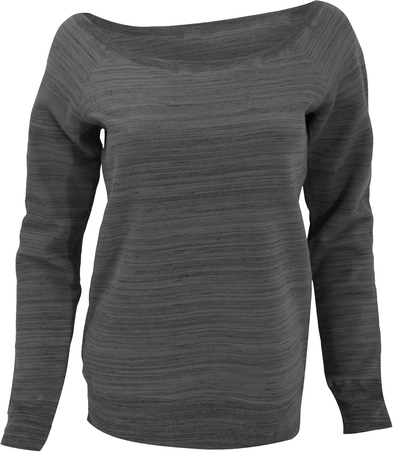 Wide neck slouchy sweatshirt Clearance