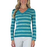 ToBeInStyle Women's Classic Long Sleeve V-Neck Pullover Sweater