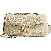 COACH Women's Crystal Denim Tabby Shoulder Bag