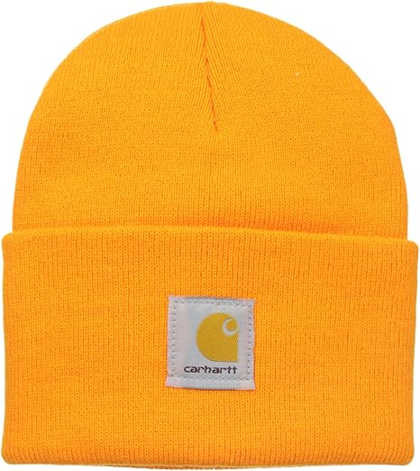 orange beanie carhartt
