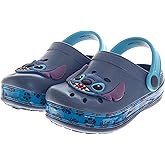 Girls Character Clog Sandals Frozen Minnie Mouse Lilo Stitch Little Mermaid Moana Slip-On Slides Closed Toe Clogs with Backstrap Summer Beach Pool Shoes Sizes 5-10 Toddler 11-12 Little Kid