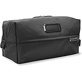 Briggs &amp; Riley Everyday Essentials Kit - Toiletry Travel Bags for Women &amp; Men, Organizer for Vacation, Compact Dopp Kit for Bathroom Accessories, Makeup, &amp; Skincare - Baseline Collection, Black