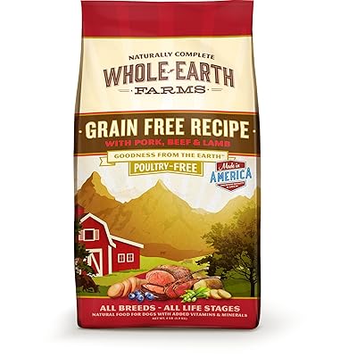 Whole Earth Farms Grain Free Recipe Dry Dog Food