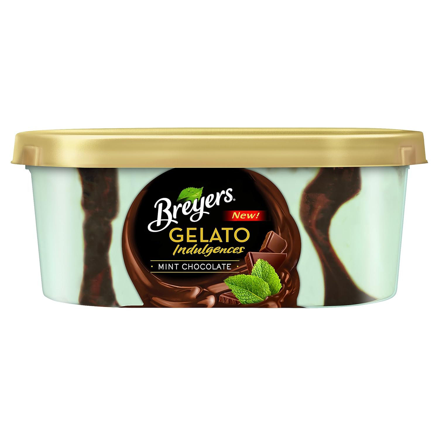 Breyers Gelato Indulgences, Mint Chocolate 28.5 oz (Frozen) Grocery & Gourmet Food