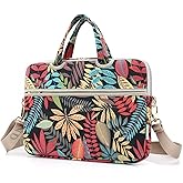 kayond Forest series Black Patten water-resistant Laptop Shoulder Messenger Bag Case Sleeve for 14 Inch 14.1 Inch Laptop