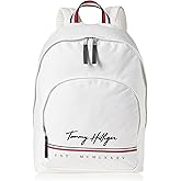 Tommy Hilfiger Men's York Backpack, Bright White, One Size