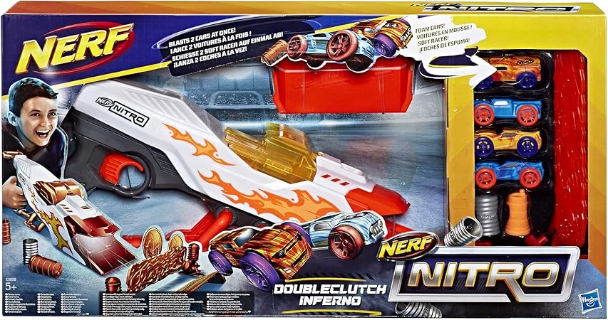 pistola lanza carros nerf