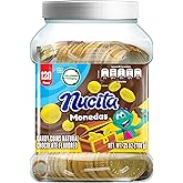 Nucita Monedas Gold Jar, Chocolate Flavored Candy Coins, 120 Coins, 25 oz (Pack of 1)