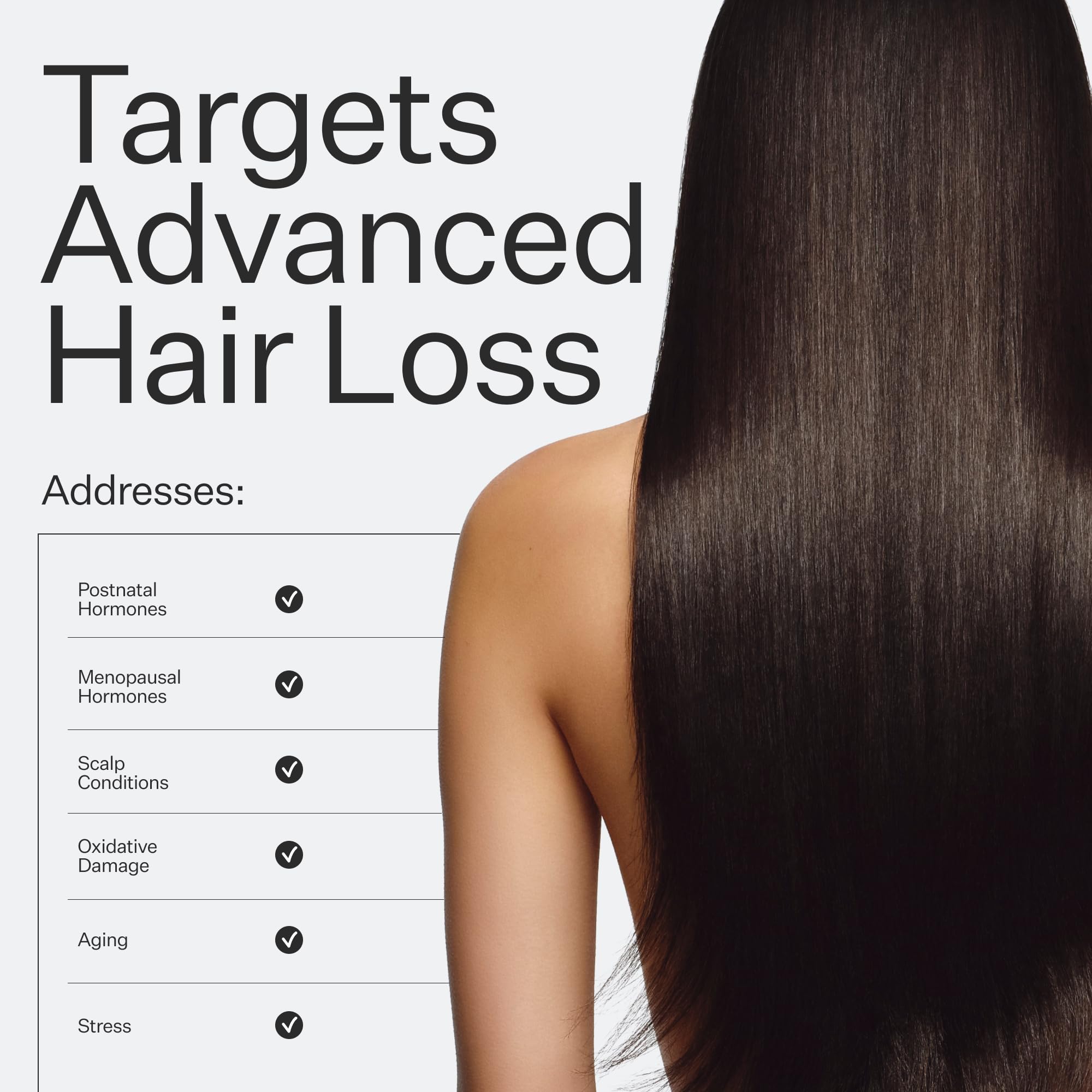 Act+Acre Cold Processed 3% Stem Cell Peptide Treatment | Boosts Hair Density | Grape Stem Cells, Peptides + Caffeine | Vegan, Fragrance-Free | 3 Fl Oz