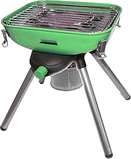 BBQ Multi Grill transportabler mobiler Party Gasgrill Tischgrill Mini mit Fettauffang mit Piezozündung Zum Grillen und Kochen
