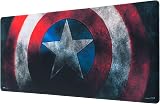 Grupo Erik Captain America Shield XXL Mouse Pad 80x35 cm Gaming Desk Mat