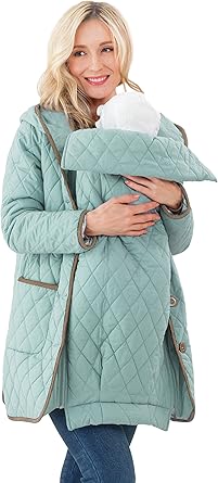 babywearing coat panel