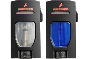 Firebird by Colibri Rogue Torch Lighter Twin Pack (Blue + Clear)
