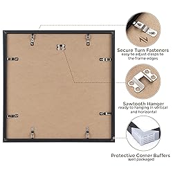 12x12 Picture Frames, Natural Oak Wood Frame 12 x