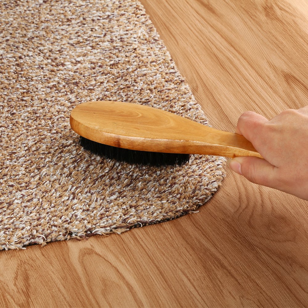 Indoor Outdoor Doormat Non Slip Door Mats Super Absorbent Entrance Rug Carpet with Brush by Yblntek