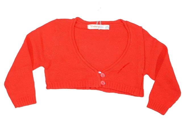 maglione rosso bambina