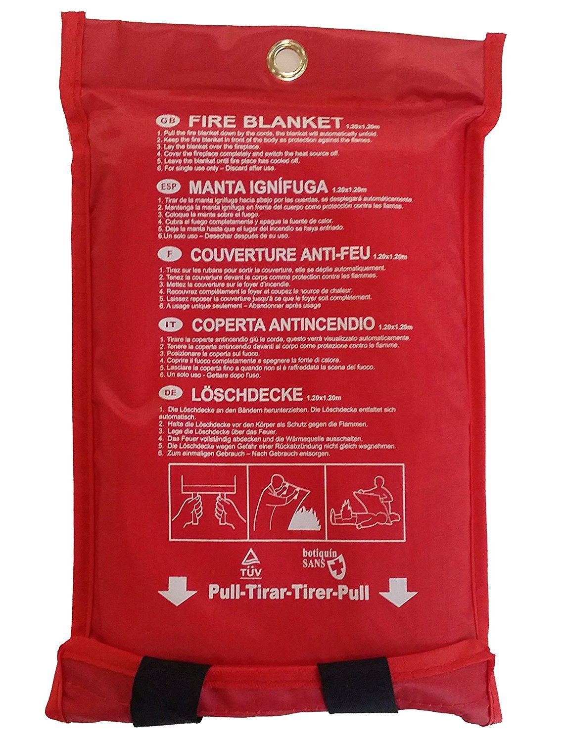 INTERHOME FIRE BLANKET 1 X 1 m