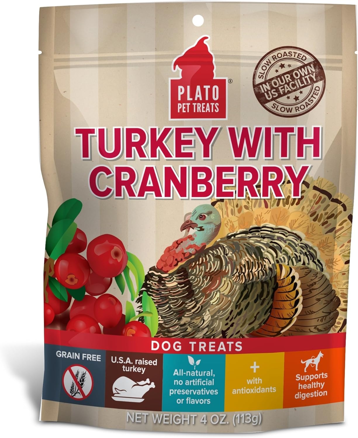 turkey and cranberry dog treats
