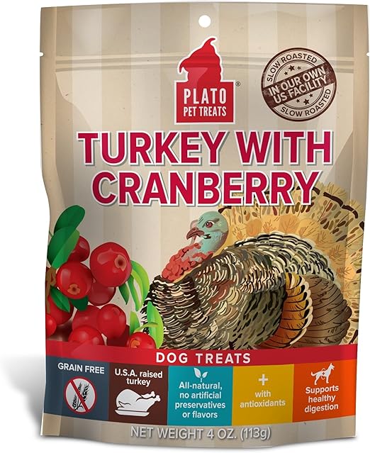 turkey cranberry dog treats