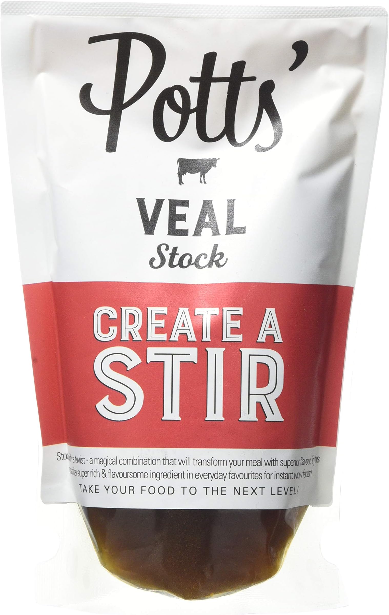 Potts' Veal Beef Stock (Pack of 6)