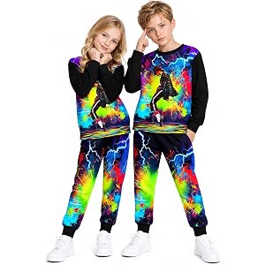 UAYRVNLIJO Kids Fashion Pop Star T-Shirts for 5-12 Years