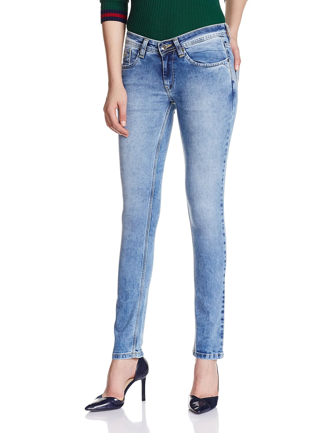 pepe jeans women's slim jeans