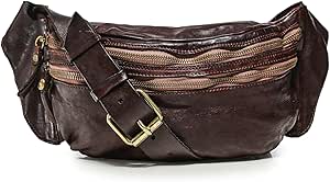 Download Amazon.com | Campomaggi Men's Leather Mock Croc Waist Bag ...