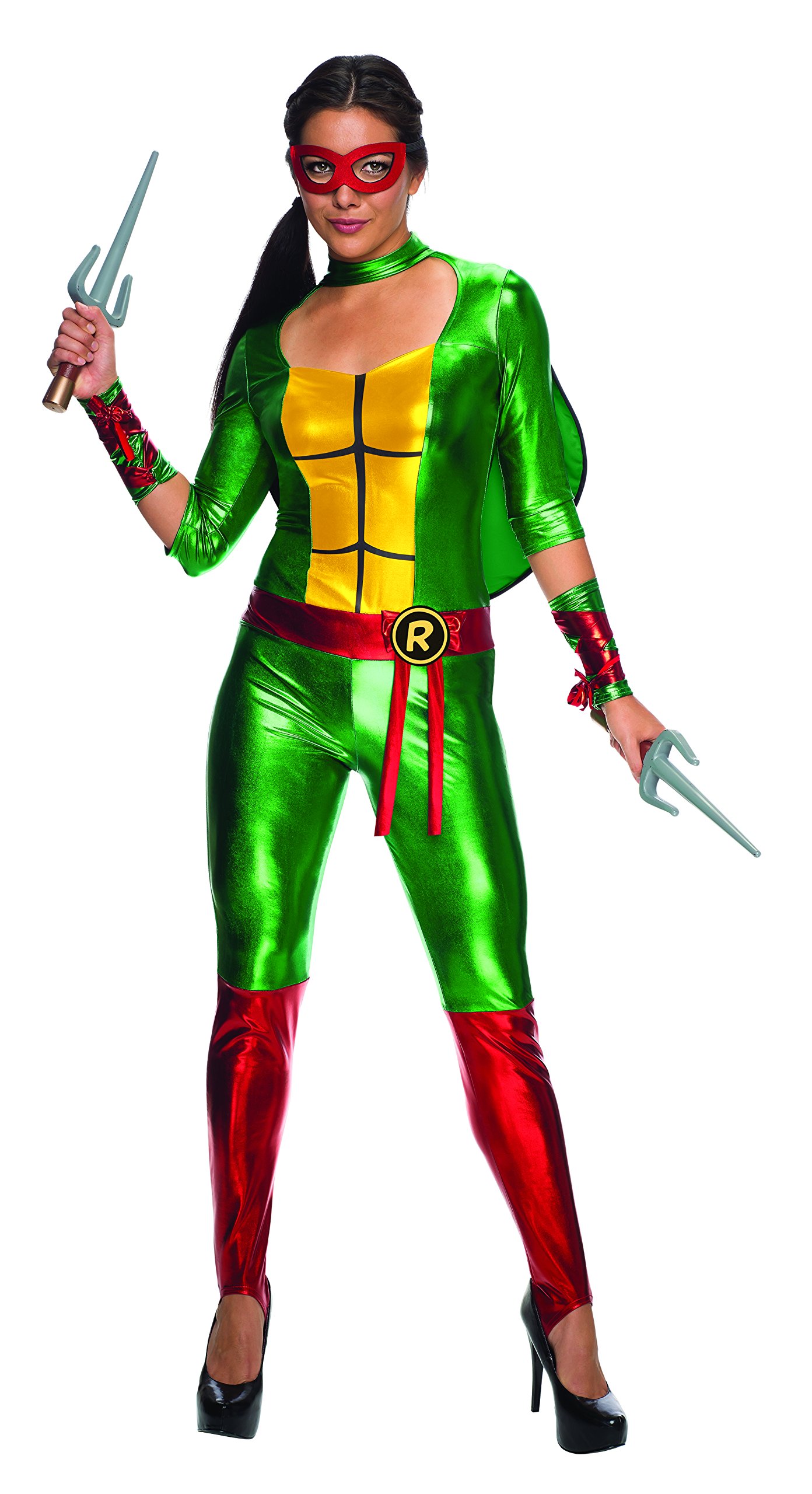 Rubie's Women's Secret Wishes Teenage Mutant Ninja Turtles Raphael Costume Jumpsuit