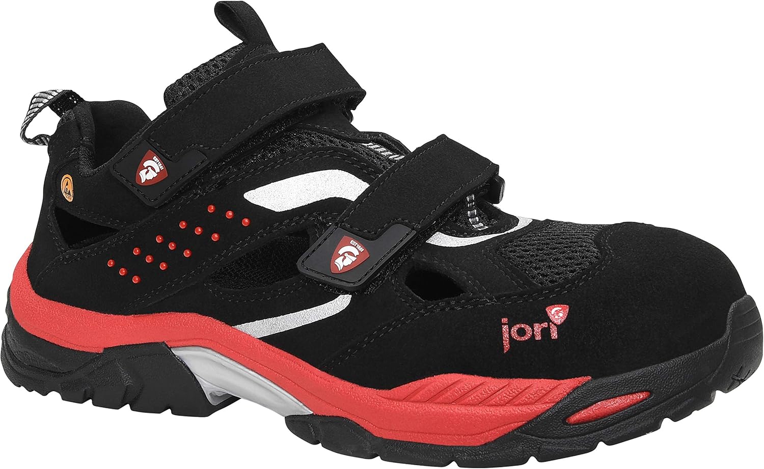 jori jo_speedy s1p sandale gr.44 black-blue