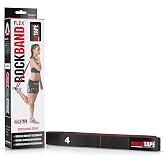 RockTape RockBand Flex Ultra-durable Resistance Bands with Handles and Loops