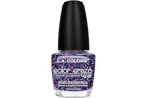 L.A. COLORS Color Craze Nail Polish, Jewel Tone CNP447