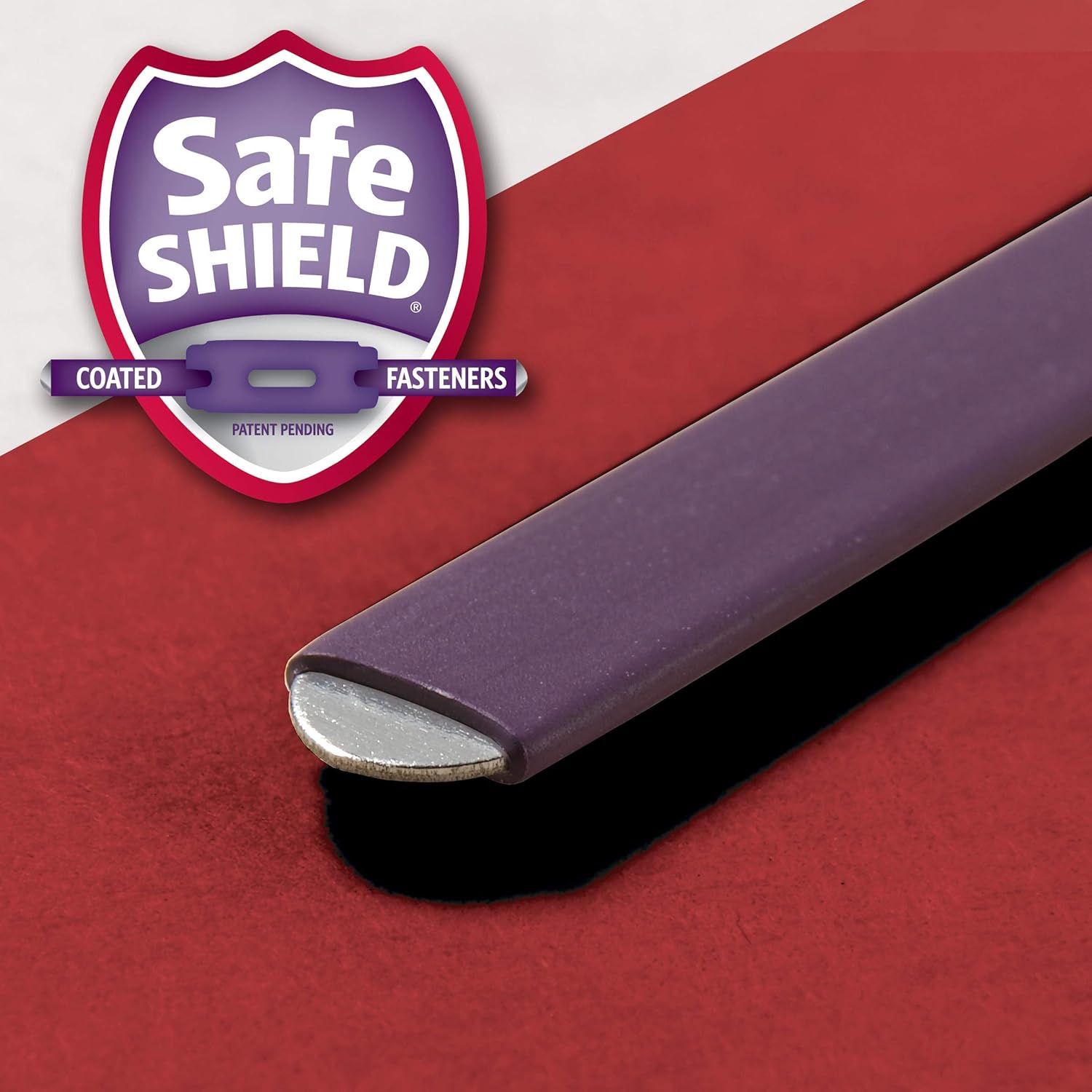 Smead Pressboard Classification File Folder with SafeSHIELD Fasteners, 2 Dividers, 2" Expansion, Legal Size, Bright Red, 10 per Box (19031) : Top Tab Classification Folders : Office Products