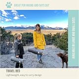 A WOOF LIFE Puppy & Small Travel Dog Bed Outdoor Indoor Roll Up Mat view 4