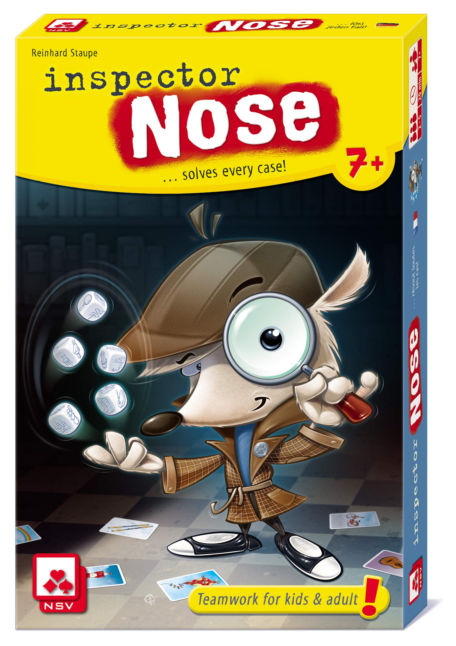 NSV - 4509 - INSPECTOR NOSE - International - card game